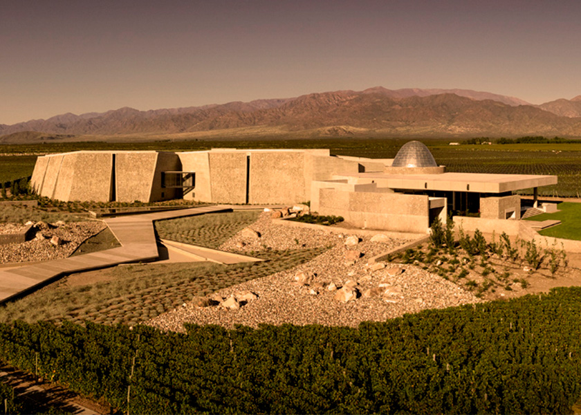 Bodega Zuccardi en Valle de Uco, Mendoza. 