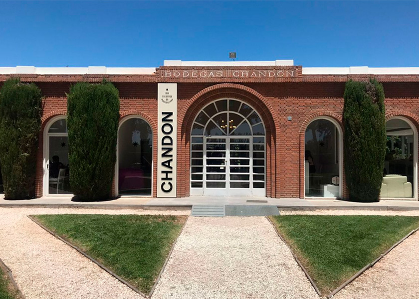 Bodega Chandon, en Lujan de Cuyo, Mendoza.